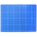 Раскройный коврик Sew Mate 22 x 30 см, розовый/голубой